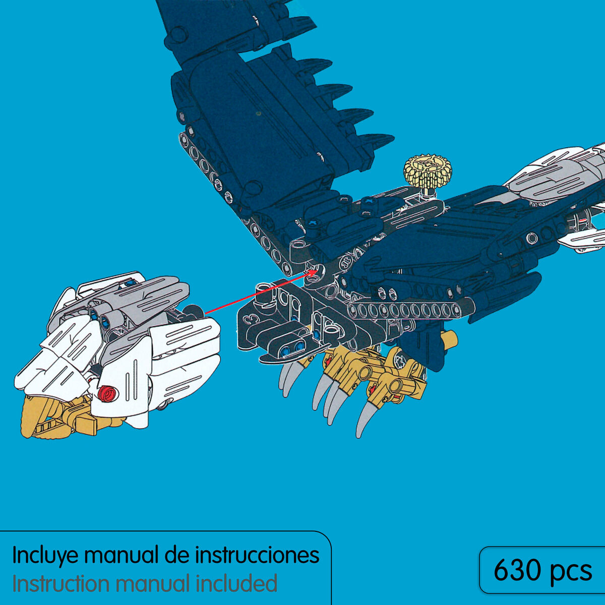 Set de Construcție IM Master 630 Piese